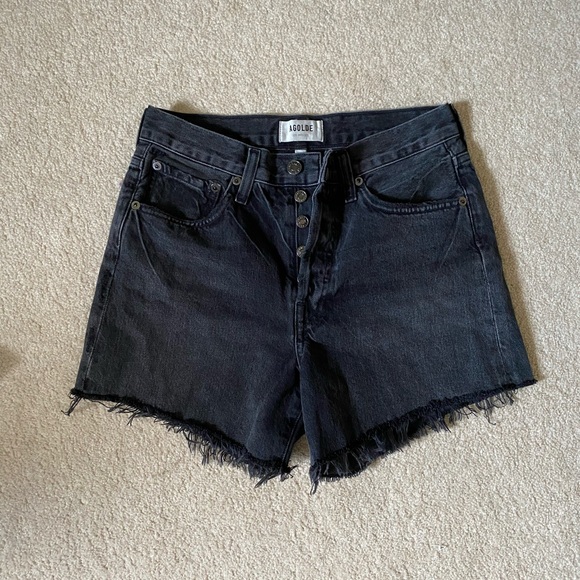 Agolde Long Parker Short in Chromatic NWOT - Picture 7 of 9